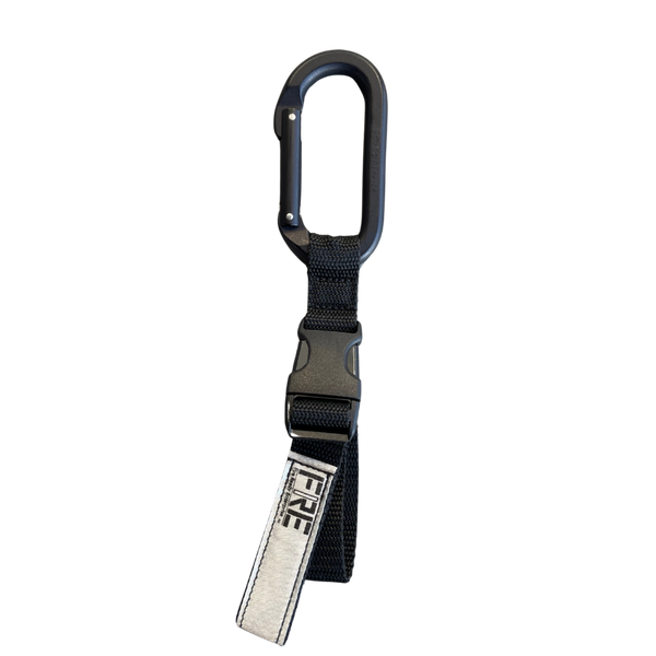 Glove Strap + SMC Black Carabiner