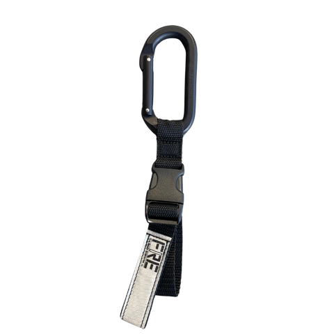 Glove Strap + SMC Black Carabiner