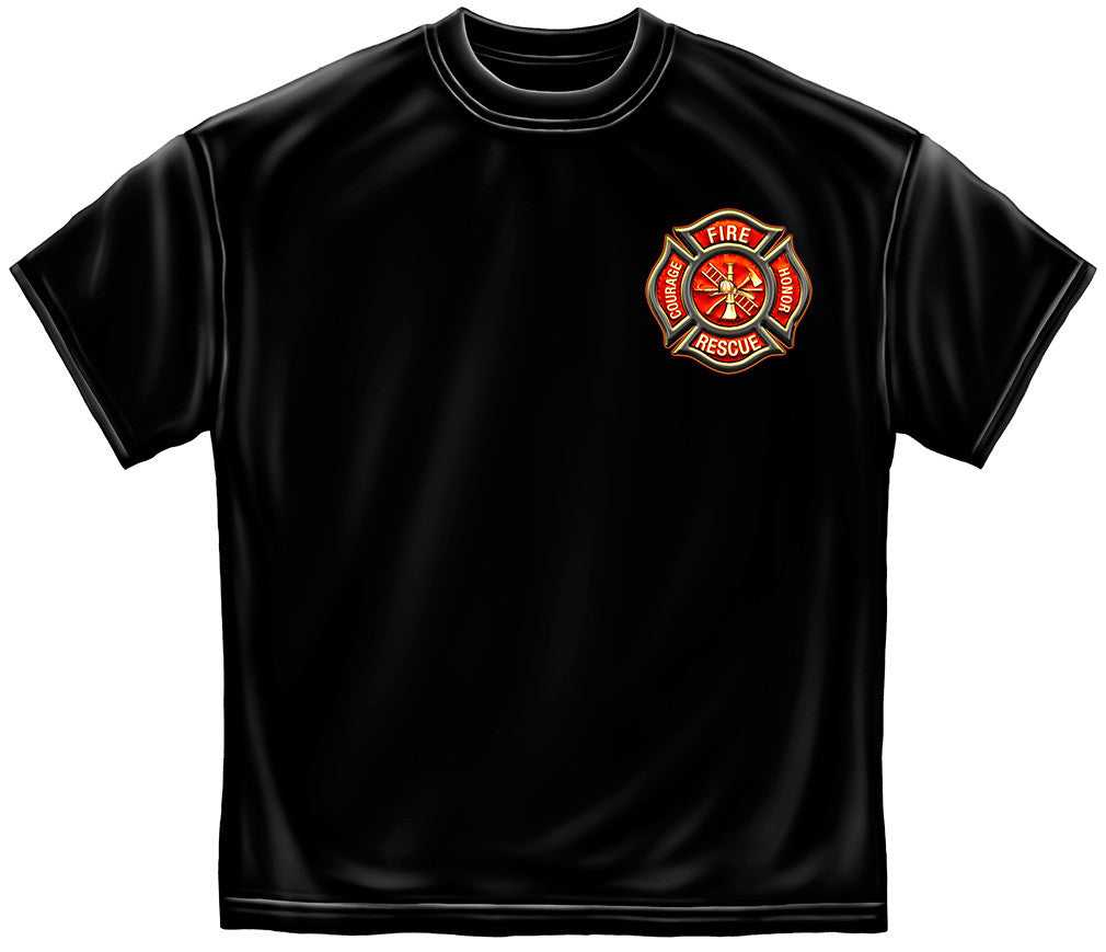 Erazor Bits: Courage Honor Maltese T-Shirt – The Firefighting Depot