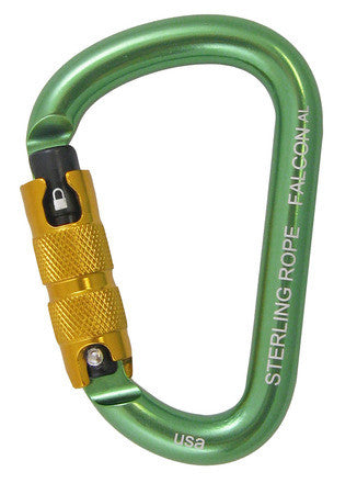 Sterling Rope: Falcon Autolock Sm Pear Carabiner